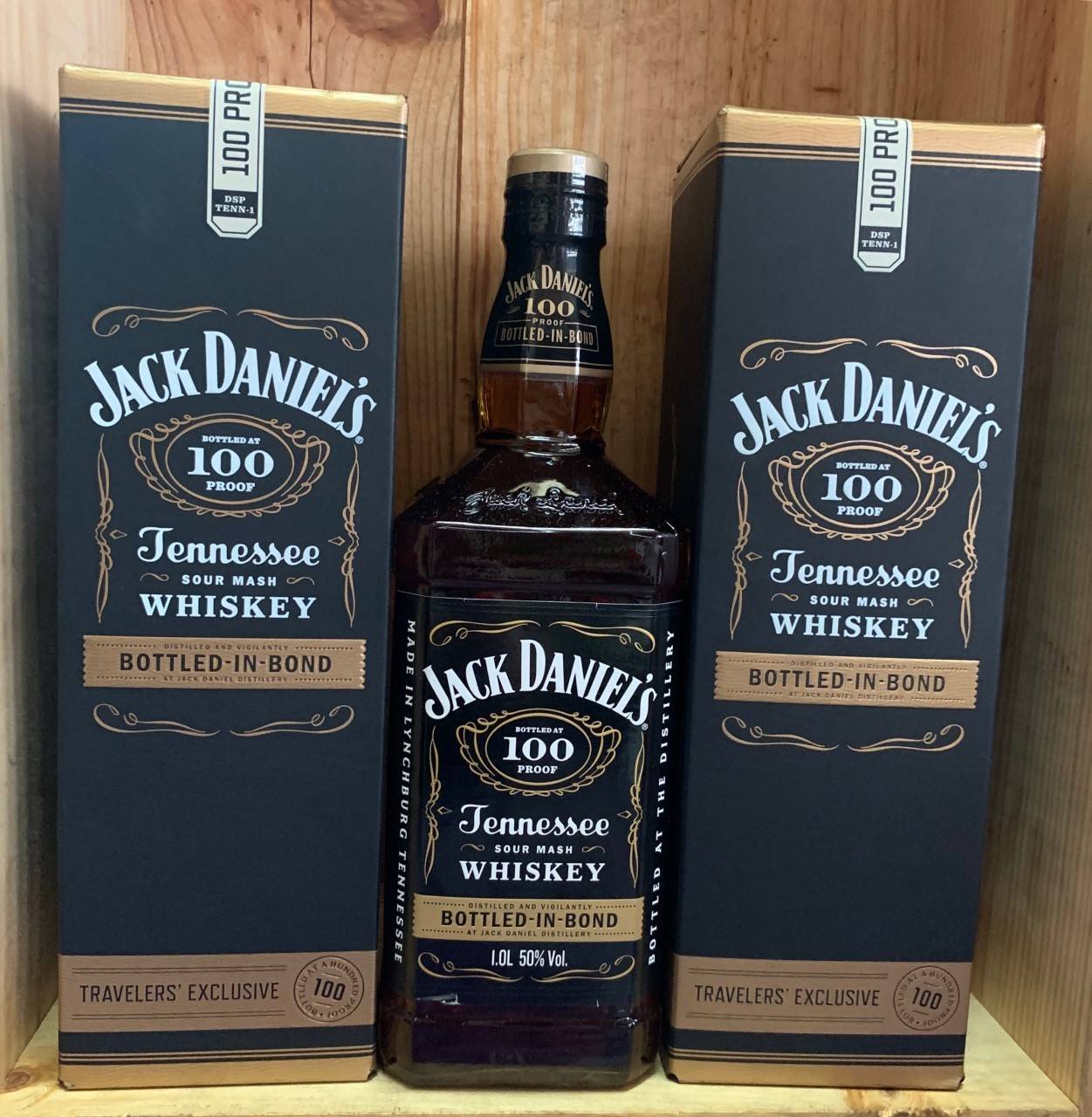 Jack Daniel’s 100 proof 1Liter ขายส่งปลีก เหล้า เบียร์ บุหรี่ ไวน์